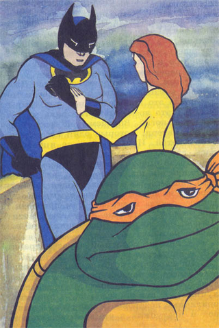 Illustration for article titled Predator teams up with the Ninja Turtles in deranged Russian children's books